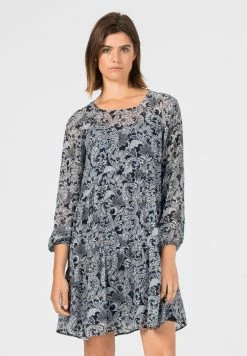 Prix Équitable HALLHUBER MIT PAISLEY PRINT - Robe de jour robes col rond femme