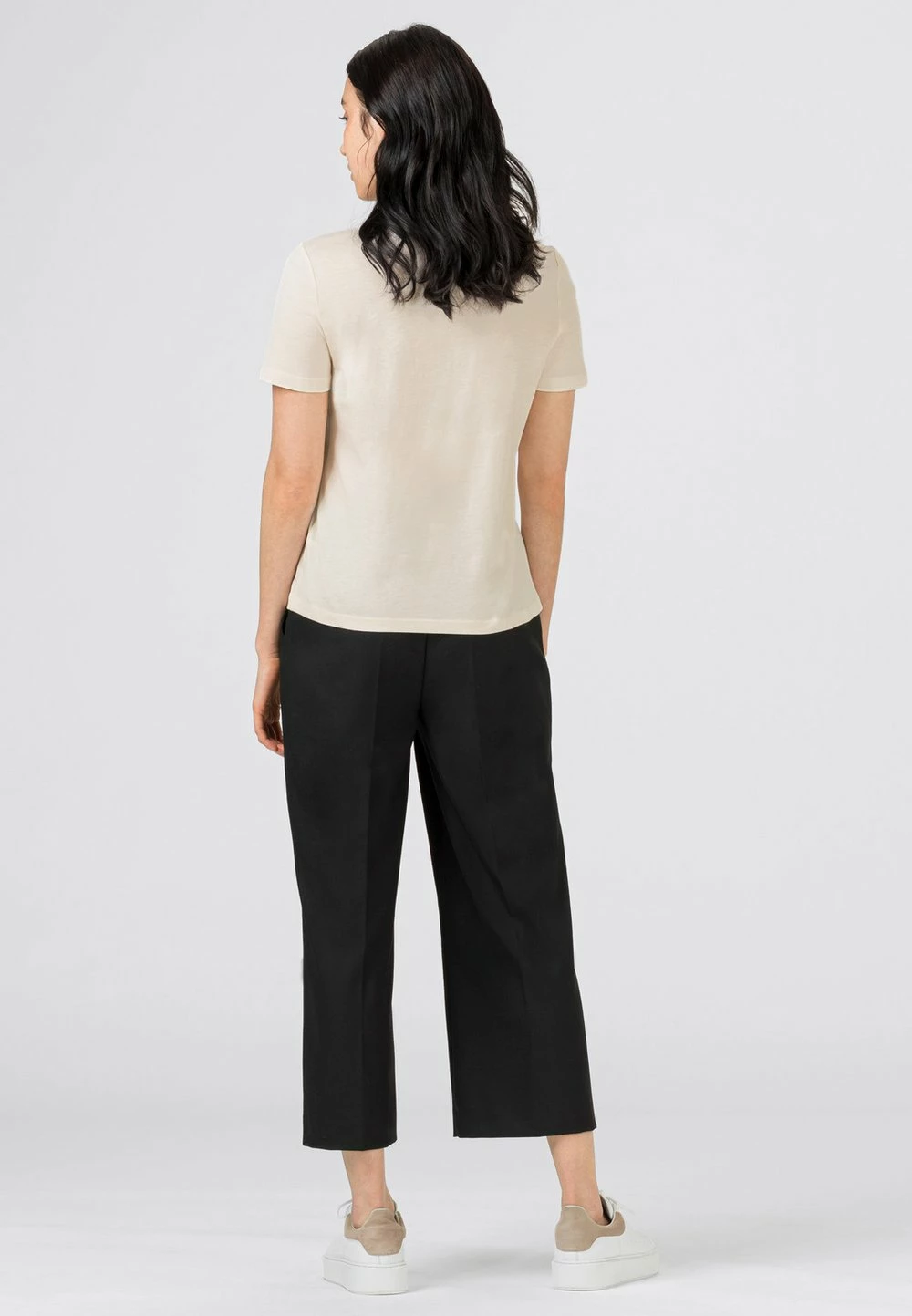 HALLHUBER T-shirt basique Prix Favorable t-shirts et tops col rond femme 2 HALLHUBER T-shirt basique Prix Favorable t-shirts et tops col rond femme – Image 2