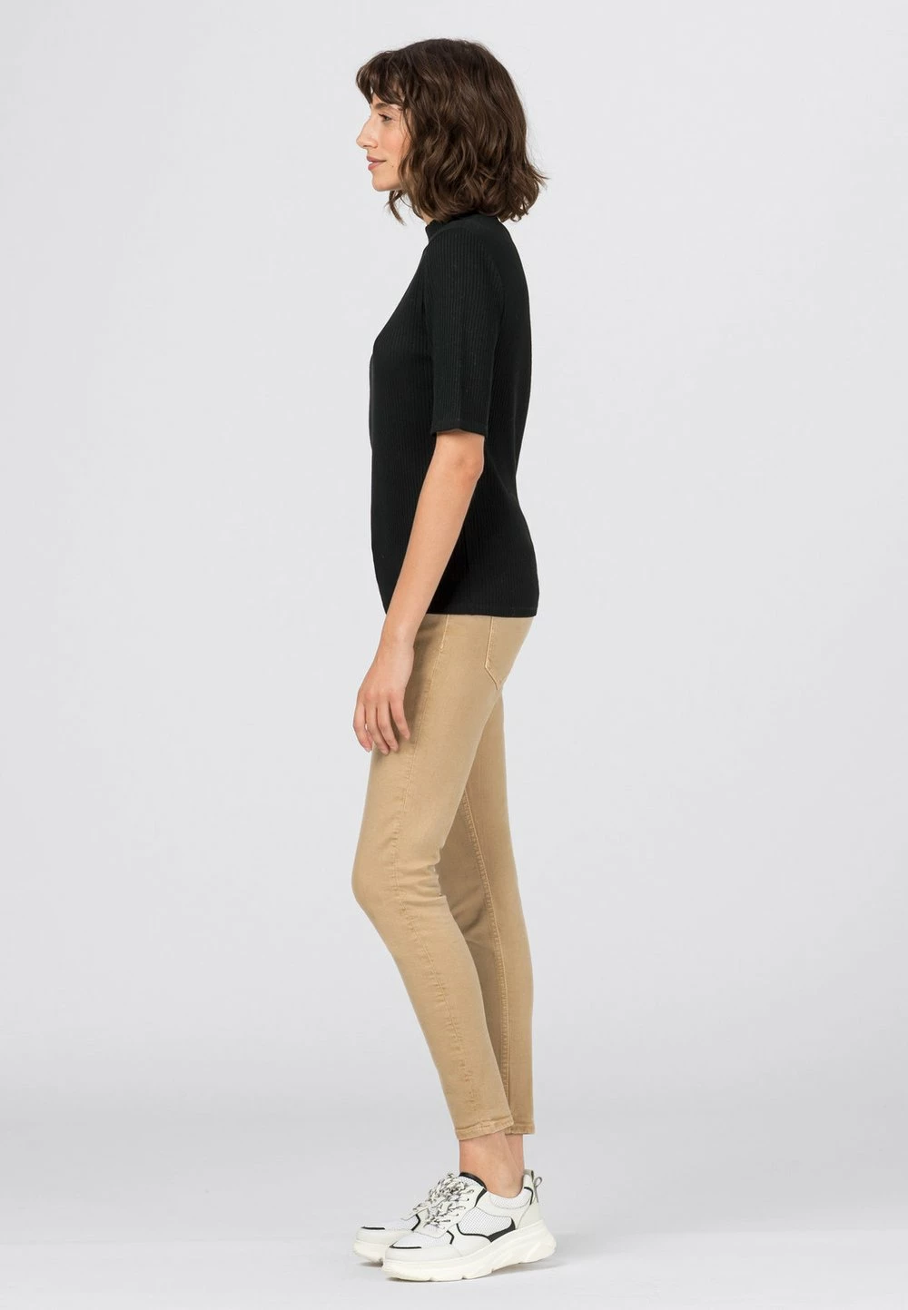 Première Qualité HALLHUBER T-shirt basique t-shirts et tops col officier femme 2 Première Qualité HALLHUBER T-shirt basique t-shirts et tops col officier femme – Image 2