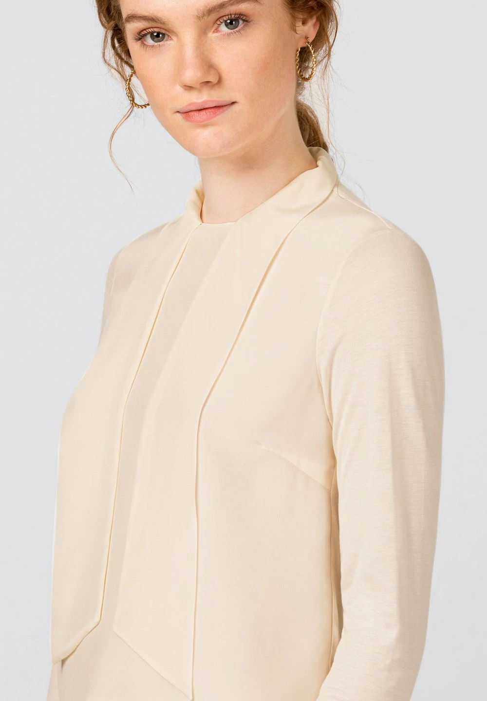 HALLHUBER Bon Rapport Coût-Efficacité Blouse chemises et blouses col rond femme 3 HALLHUBER Bon Rapport Coût-Efficacité Blouse chemises et blouses col rond femme – Image 3