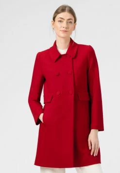 HALLHUBER DOPPELREIHIGER AUS RECYCELTEN - Manteau classique Qualité Garantie manteaux col à revers femme