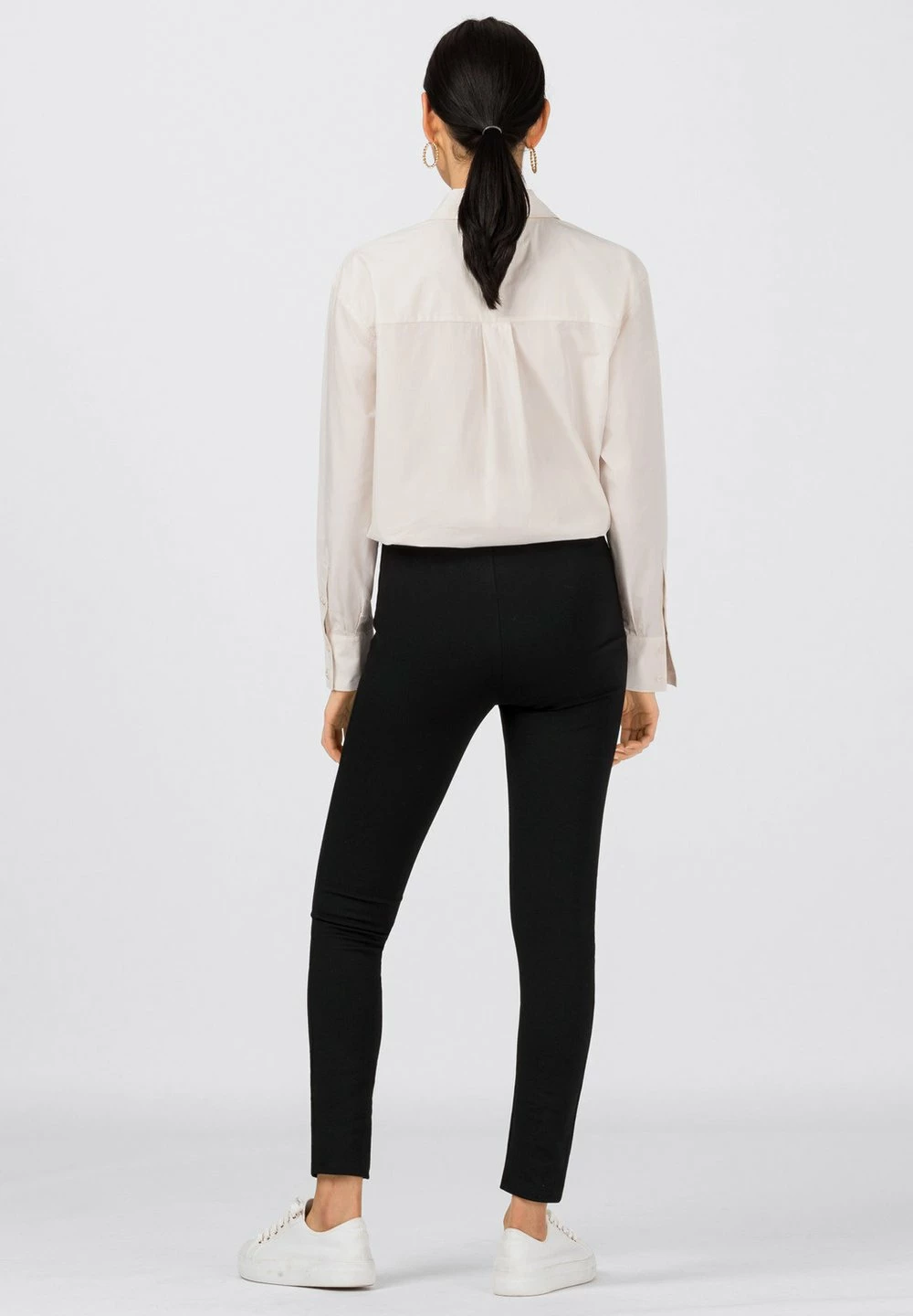 HALLHUBER Faible Prix aus Interlock - Legging pantalons haute femme 2 HALLHUBER Faible Prix aus Interlock - Legging pantalons haute femme – Image 2