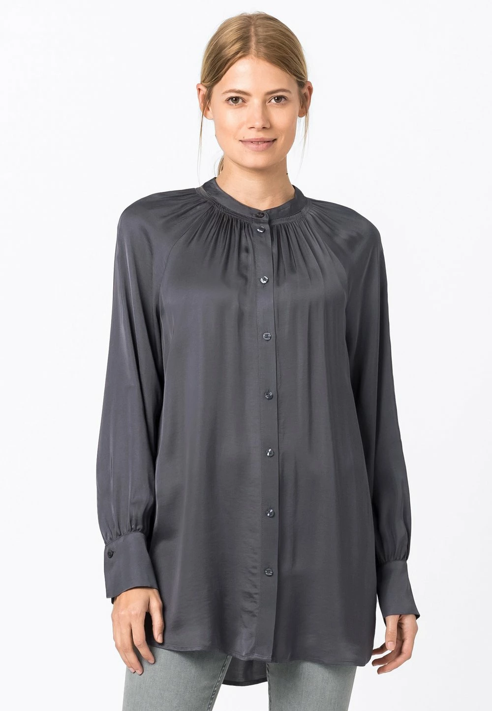 HALLHUBER Prix Sympa Chemisier chemises et blouses col rond femme 1 HALLHUBER Prix Sympa Chemisier chemises et blouses col rond femme