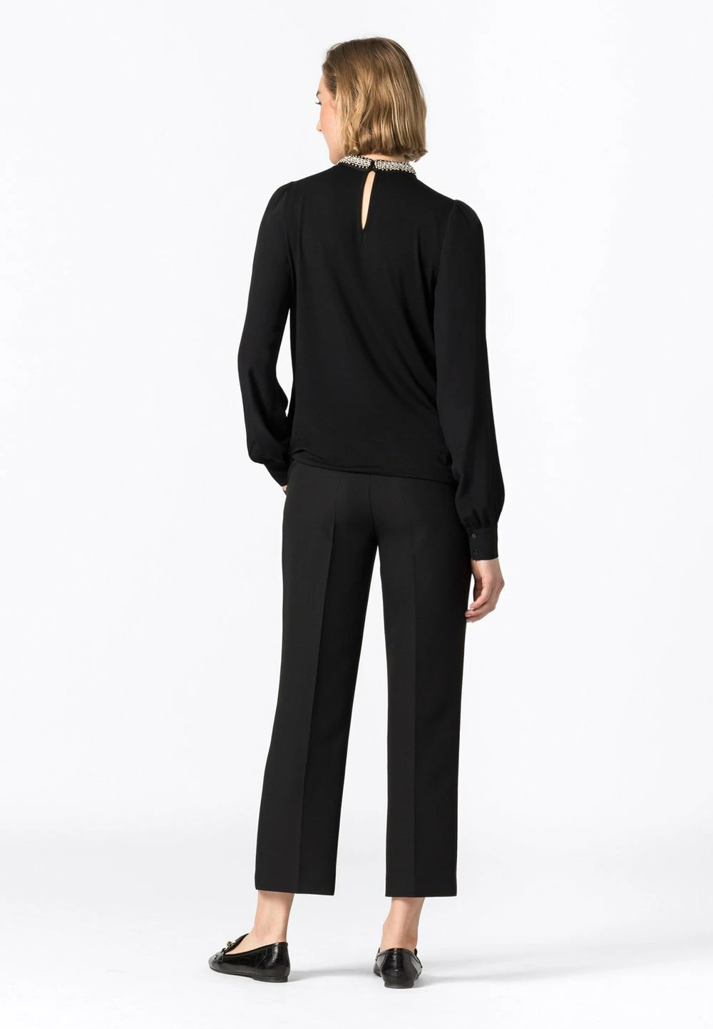 HALLHUBER Petit Prix Blouse chemises et blouses col en v femme 2 HALLHUBER Petit Prix Blouse chemises et blouses col en v femme – Image 2