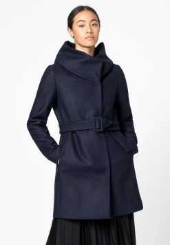 HALLHUBER MIT VOLUMENKRAGEN - Manteau classique Bonne Qualité manteaux col officier femme