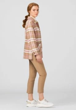 Prix Discount HALLHUBER Manteau court manteaux col en v femme -France Hallhuber Soldes Boutique a546e167d4094887989d7af924eaf422