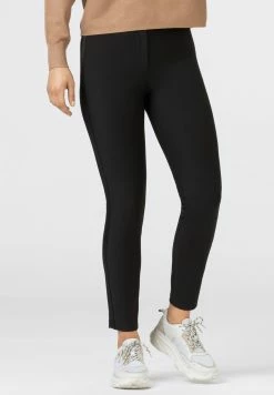 HALLHUBER Prix Équitable SEITLICHEN SATINSTREIFEN - Pantalon de survêtement pantalons normale femme