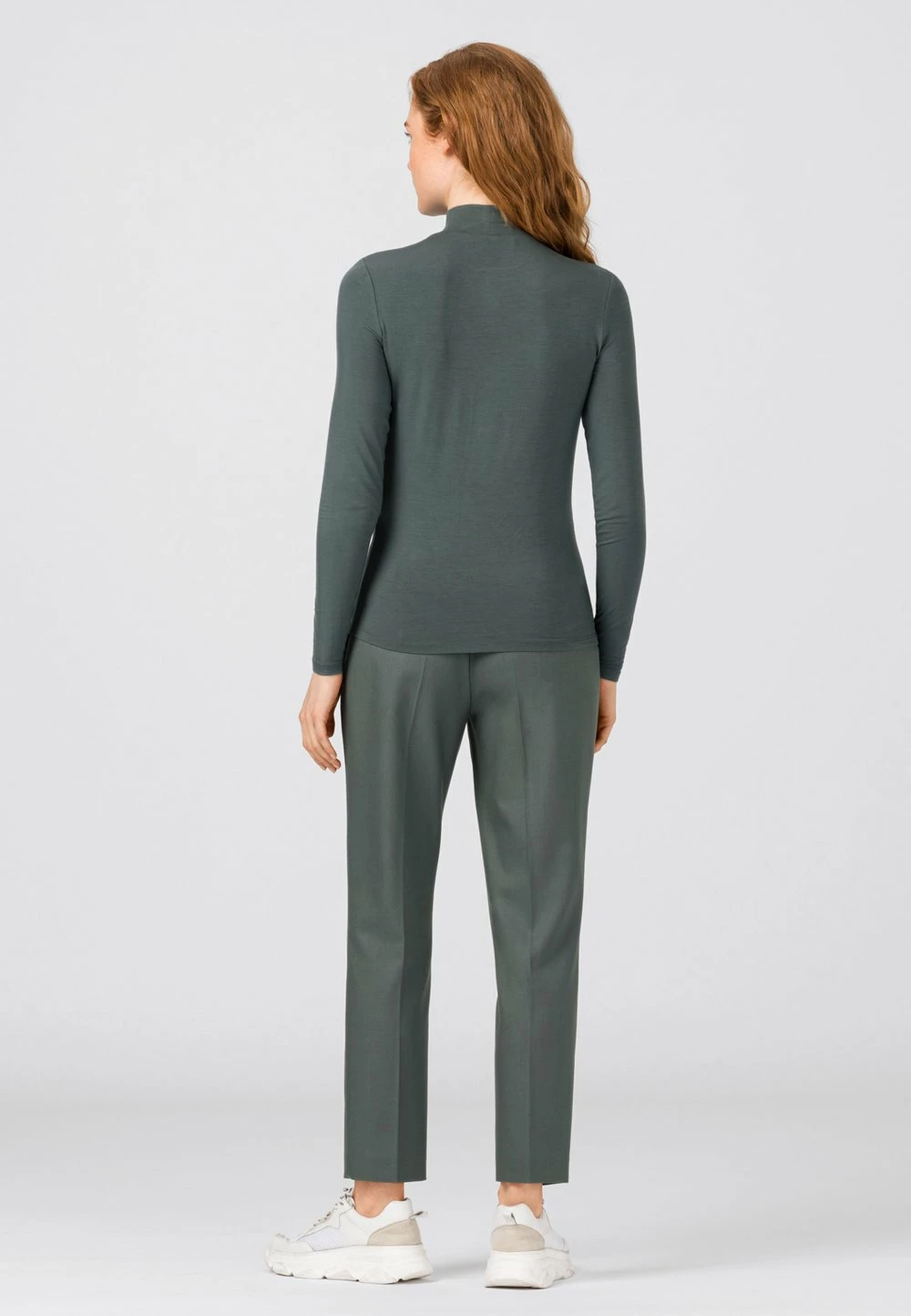 HALLHUBER T-shirt à manches longues Prix Accessible t-shirts et tops col montant femme 2 HALLHUBER T-shirt à manches longues Prix Accessible t-shirts et tops col montant femme – Image 2