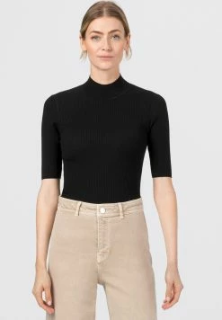 HALLHUBER MOCK - T-shirt basique Prix Aimable t-shirts et tops col officier femme