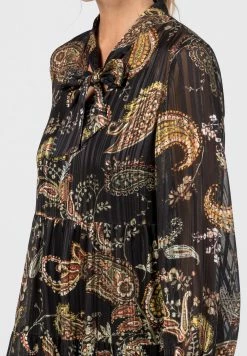 HALLHUBER Soldes PAISLEY-PRINT - Robe de jour robes col châle femme -France Hallhuber Soldes Boutique b4fd191126e14bb09e5d8a0a649c6124