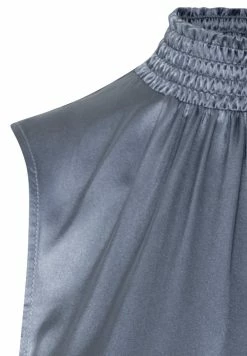 HALLHUBER Haute Qualité MIT GESMOKTEM STEHKRAGEN - Blouse chemises et blouses col en v femme -France Hallhuber Soldes Boutique c3d7216a88f2472f8fb53e2c129a207f