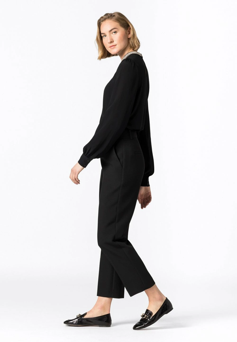 HALLHUBER Petit Prix Blouse chemises et blouses col en v femme 3 HALLHUBER Petit Prix Blouse chemises et blouses col en v femme – Image 3