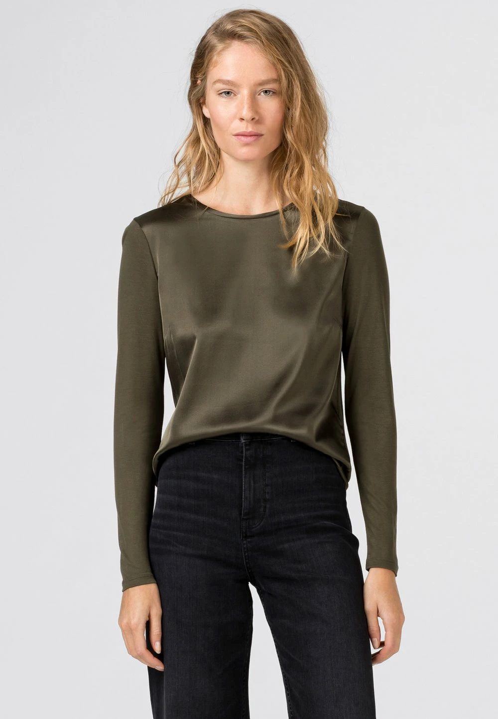 HALLHUBER excellente qualité T-shirt à manches longues t-shirts et tops col rond femme 1 HALLHUBER excellente qualité T-shirt à manches longues t-shirts et tops col rond femme