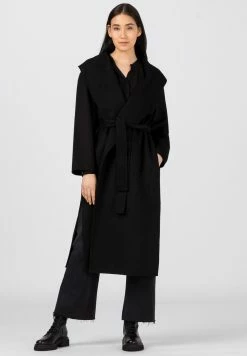 Qualité Fiable HALLHUBER Manteau classique manteaux ceinture femme