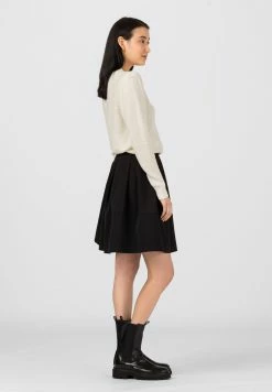 HALLHUBER Meilleure qualité Jupe trapèze jupes fermeture éclair femme -France Hallhuber Soldes Boutique cb1ec3107d414727aa59bc408c982154