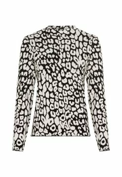 HALLHUBER excellente qualité JACQUARD MIT LEOPARDEN - Pullover pulls et gilets col officier femme 7 HALLHUBER excellente qualité JACQUARD MIT LEOPARDEN - Pullover pulls et gilets col officier femme -France Hallhuber Soldes Boutique cc123152089d4e8090cfad6854f6c68f