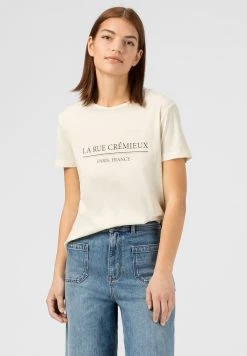 HALLHUBER excellente qualité MIT LA RUE CRÉMIEUX - T-shirt imprimé t-shirts et tops col rond femme