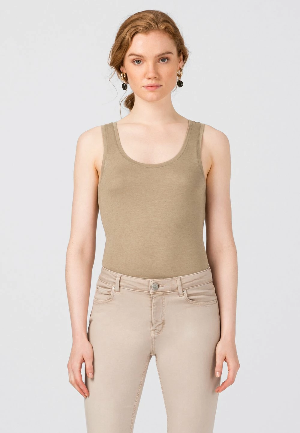 Excellente qualité HALLHUBER Débardeur t-shirts et tops encolure large ronde femme 1 Excellente qualité HALLHUBER Débardeur t-shirts et tops encolure large ronde femme