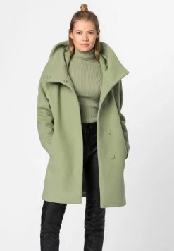 HALLHUBER MIT VOLUMENKRAGEN - Manteau court Prix Gelé manteaux col en v femme