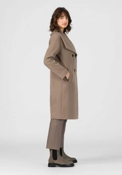 HALLHUBER Prix Ourlé IN O-SHAPE - Manteau classique manteaux col revers femme -France Hallhuber Soldes Boutique d16f83e2bf1d42e8ac108aea910dc1a4