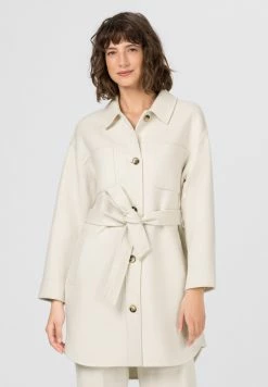 HALLHUBER qualité absolue Manteau court manteaux col à revers femme