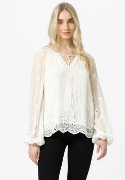 HALLHUBER Blouse Discount En Ligne chemises et blouses col rond femme