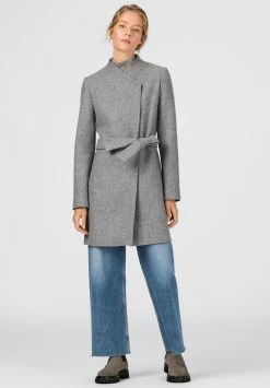 Faible Prix HALLHUBER AUS RECYCELTER MIT TURTLENECK - Manteau court manteaux col officier femme
