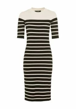 HALLHUBER Prix Réduit MIT STREIFENDESSIN - Robe fourreau robes col rond femme -France Hallhuber Soldes Boutique da2b832669d7472585704150e58cd23c