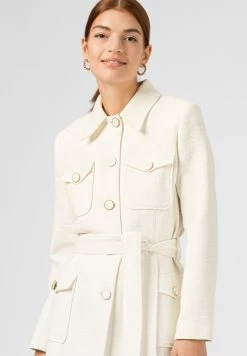 Authentique 100% HALLHUBER Trench manteaux col à revers femme -France Hallhuber Soldes Boutique e300893304054bf2b0248d7619d33e3c