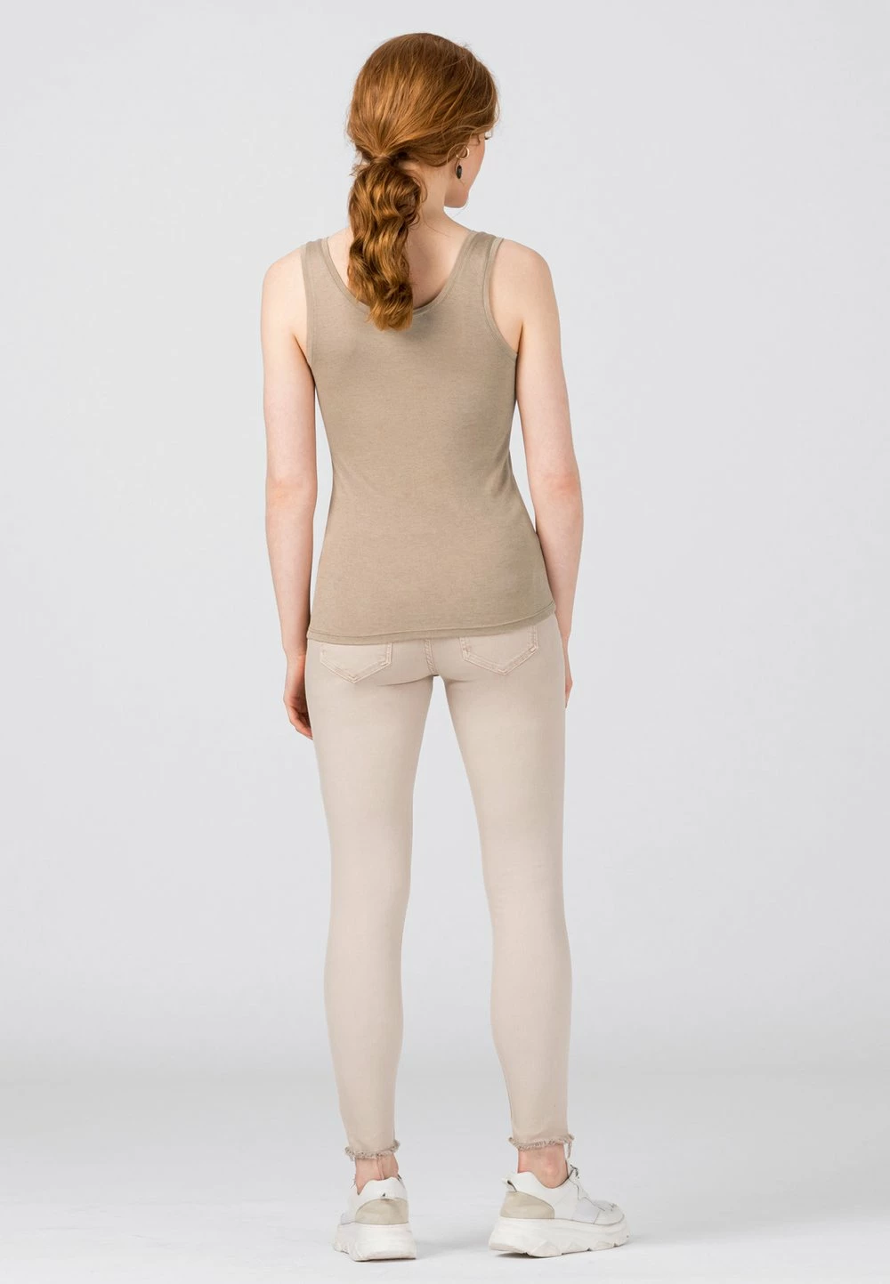 Excellente qualité HALLHUBER Débardeur t-shirts et tops encolure large ronde femme 2 Excellente qualité HALLHUBER Débardeur t-shirts et tops encolure large ronde femme – Image 2