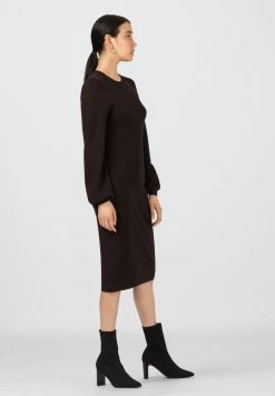 Prix Usine HALLHUBER MIT BALLONÄRMELN - Robe pull robes col rond femme -France Hallhuber Soldes Boutique e99806366dd44d49b1bec558361172ba