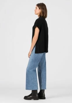 HALLHUBER Rabais T-shirt imprimé t-shirts et tops col officier femme -France Hallhuber Soldes Boutique eb029f4bc13643b08aaf14364a3150d5