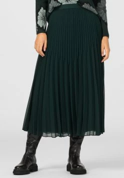 HALLHUBER Authentique 100% Jupe trapèze jupes couleur unie femme