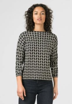 HALLHUBER Prix Raisonnable JACQUARD AUS - Pullover pulls & gilets col rond femme