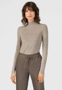 Prix Jamais Vus HALLHUBER MIT KRAGEN - T-shirt à manches longues t-shirts et tops col officier femme