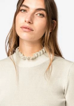 HALLHUBER MIT RÜSCHENKRAGEN - Pullover Prix Dynamité pulls et gilets col en v femme -France Hallhuber Soldes Boutique f3a178ba389641368e5e0226daa3342a