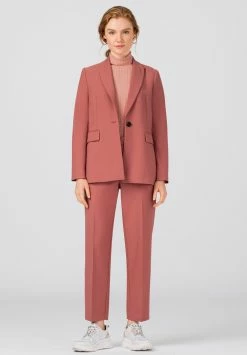 En promotion HALLHUBER INDOO MIT REVERSKRAGEN - Blazer vestes col revers femme