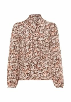 HALLHUBER Haute Qualité MIT SEPARIERTER SCHLUPPE - Blouse chemises et blouses col châle femme -France Hallhuber Soldes Boutique f8025a13970c473aace37e1d9a2c25dc