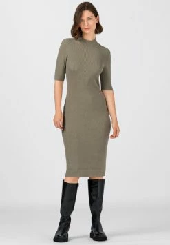 HALLHUBER Qualité Fiable Robe fourreau robes col rond femme