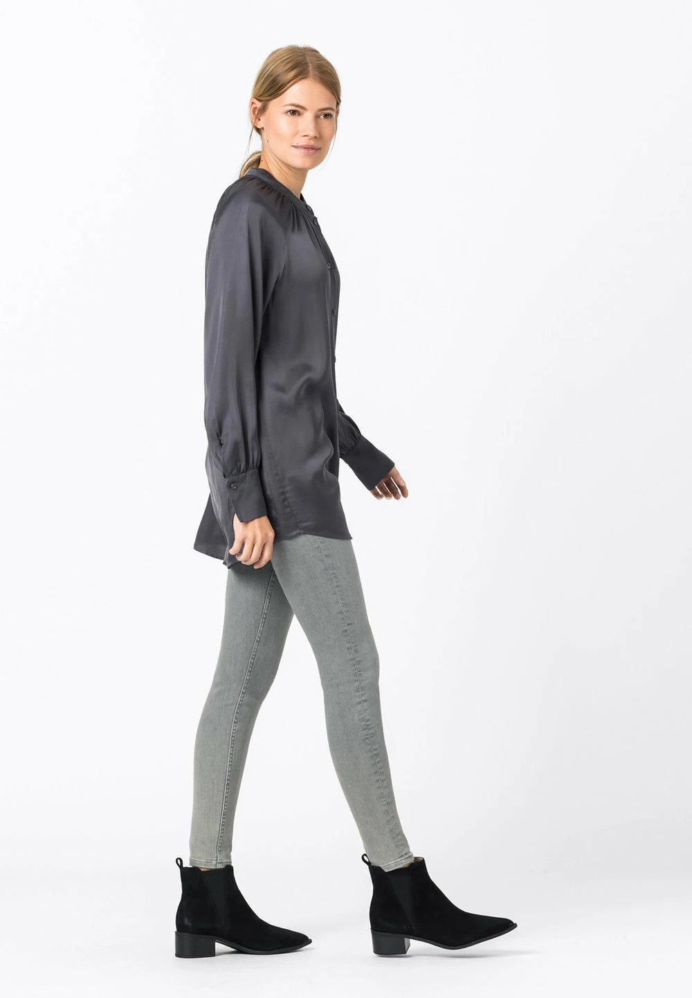 HALLHUBER Prix Sympa Chemisier chemises et blouses col rond femme 2 HALLHUBER Prix Sympa Chemisier chemises et blouses col rond femme – Image 2