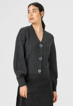 HALLHUBER CROPPED AUS - Gilet Petit Prix pulls et gilets col en v femme